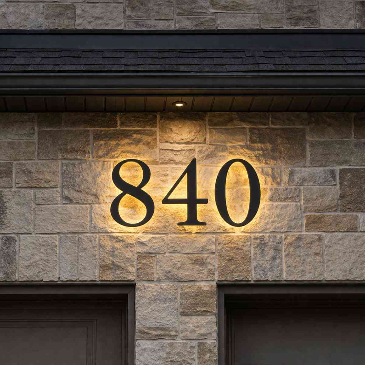 Commercial building signage