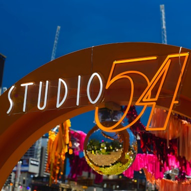 Installing LED neon sign on wall interior